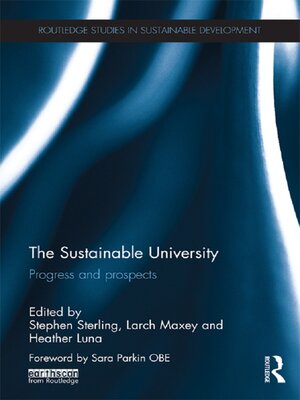 cover image of The Sustainable University
